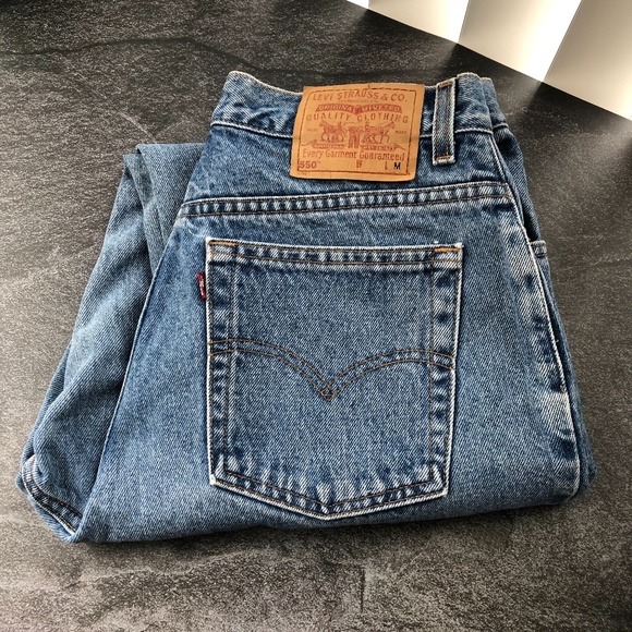 VTG Levi's 550 Relaxed Fit Tapered Leg 14 - Picture 1 of 8